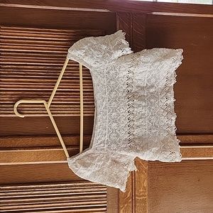 FP One Amelie Crochet Lace Top